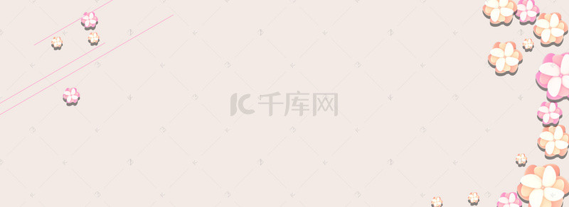 淘宝海报粉色背景背景图片_电商淘宝女装促销海报粉色背景banner