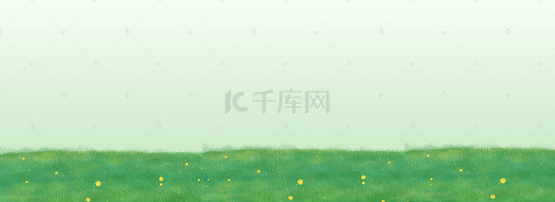 二十四节气立春绿色文艺清新banner