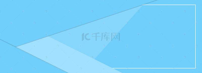 纯色背景唯美简约风bannerPSD