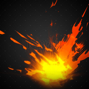 爆炸火焰家电数码PSD分层主图背景素材