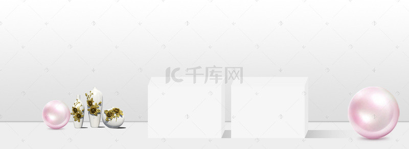 箱包鞋背景图片_简约时尚北欧风banner