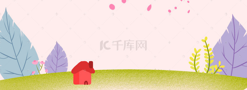 春分插画背景图片_纯原创手绘春分插画背景图