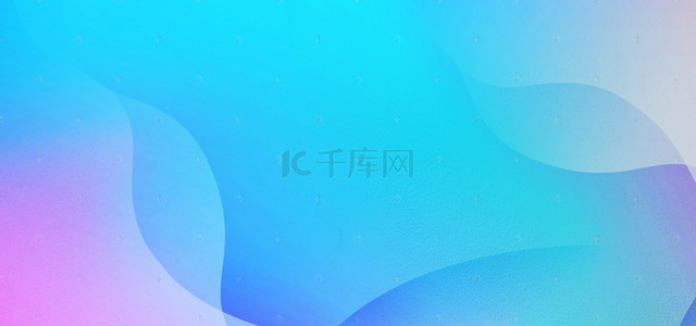 渐变扁平背景图片_简约蓝紫色渐变几何扁平背景banner