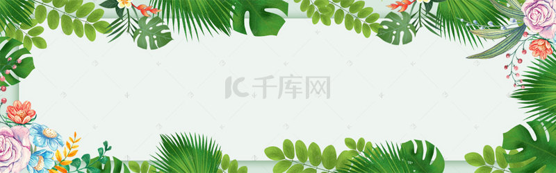 背景春夏海报背景图片_春夏换季新品淘宝服饰女装海报banner