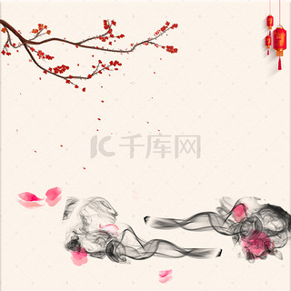 中国风海报背景图片_养生茶中国风海报背景素材