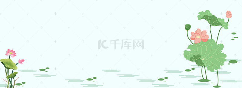 手绘创意杭州旅游海报背景