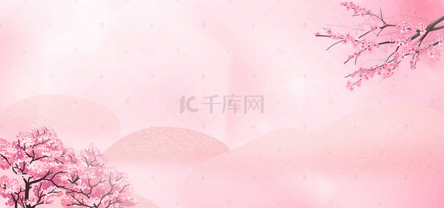 十里桃花背景图片_三生三世十里桃花唯美banner