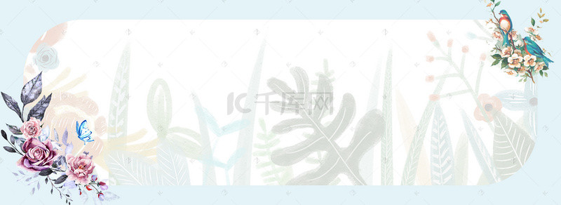 森女系文艺小清新海报banner