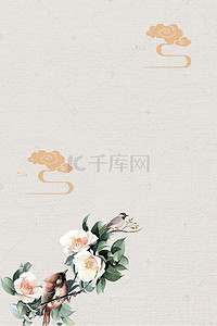矢量彩绘背景图片_矢量古典中国风彩绘背景