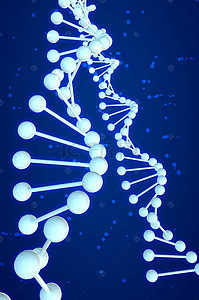 癌症线条背景图片_几何线条医学基因背景模板