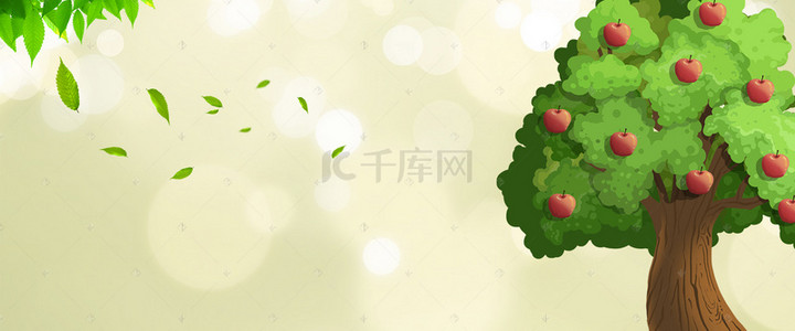 童趣手绘背景促销banner