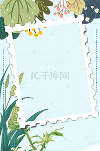 花卉背景图片背景图片_边框花卉背景图片