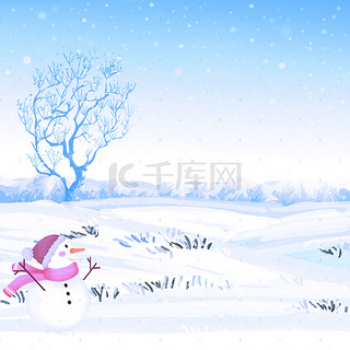 冬季背景图片_浪漫冬季女鞋雪地靴主图直通车