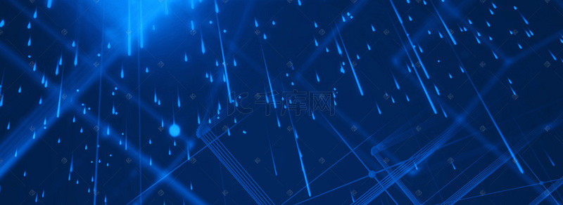 粒子ppt背景图片_科技粒子互联网大数据蓝色渐变背景