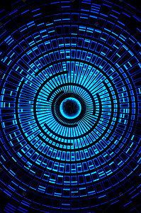 蓝色质感科技光线海报背景