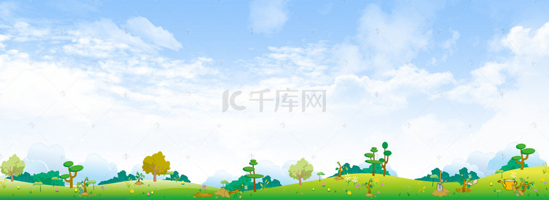 幼儿园背景图片_清新幼儿园招生主题海报