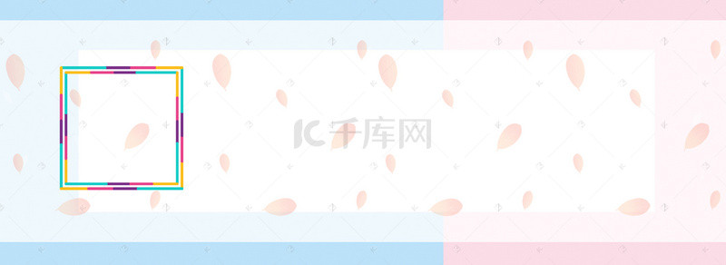 冬季简约服装banner海报背景