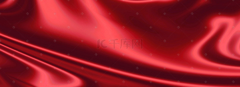 电商质感红色背景图片_红色丝绸珠宝电商背景