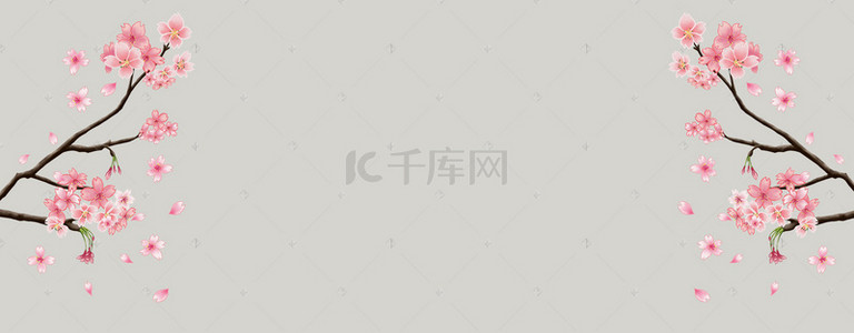 淘宝化妆品背景图片_淘宝唯美素雅国风百搭促销海报