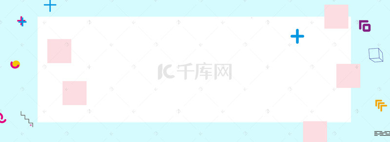 淘宝简约线条服装背景banner