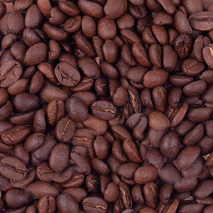 简约咖啡豆底纹背景