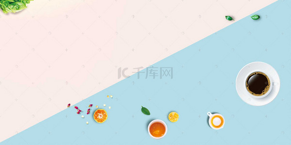 淘宝食物banner海报背景