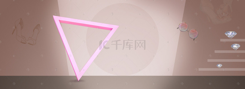 淘宝女鞋背景图片_淘宝天猫的女鞋banner