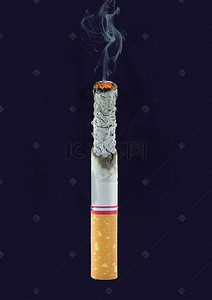 香烟烟雾背景图片_禁烟海报背景素材