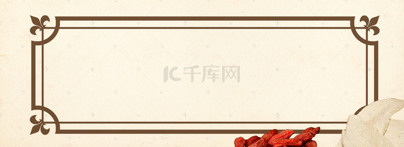 中药简约灰色海报背景banner