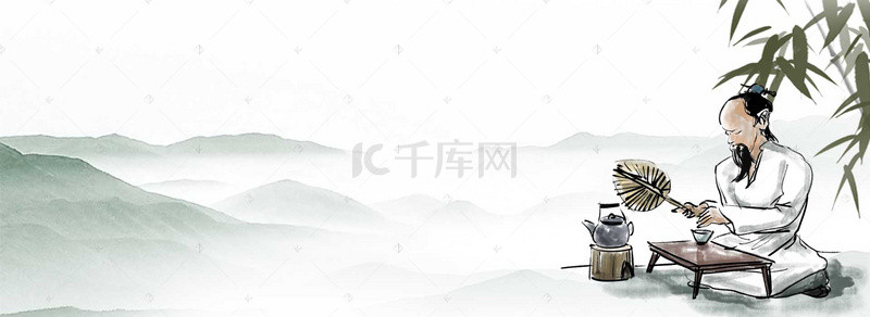 养生背景图片_减肥健身养生中国风草药纹理背景