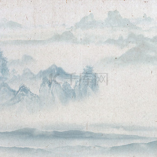 古风背景图片_中国风山水画背景