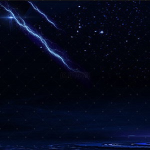 雨季背景图片_大气雷电背景素材图