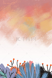 妇女节手绘背景图片_三八妇女节手绘psd分层banner