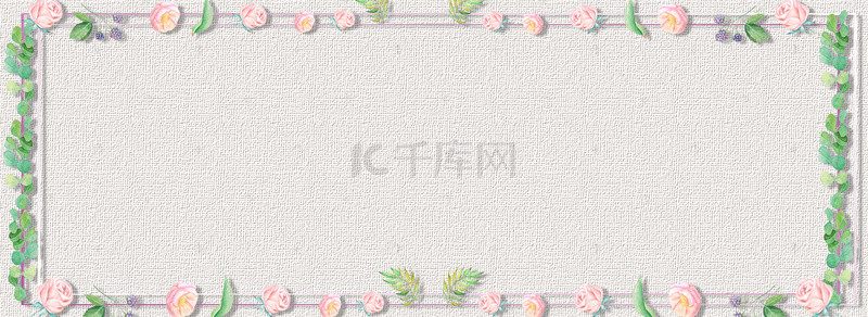 春季粉色花朵背景图