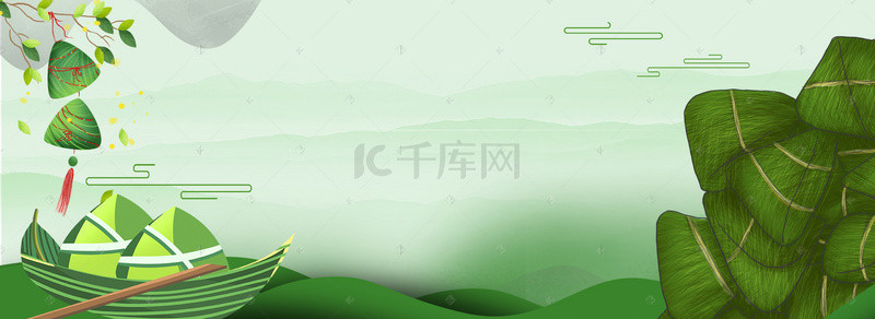 端午节粽子背景图片_传统节日端午节电商海报背景