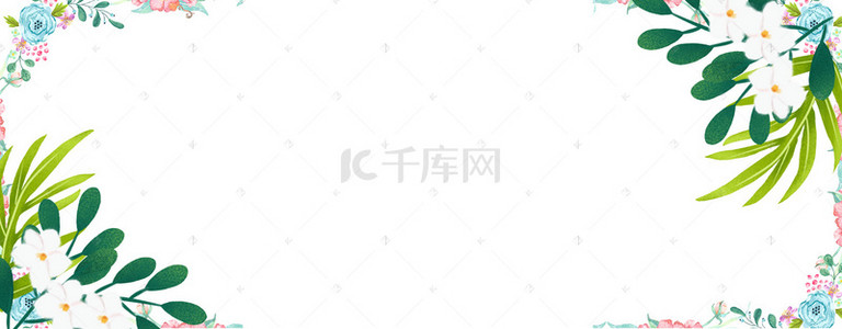 唯美夏季女装海报背景图片_唯美风夏季新品女装女鞋通用全屏海报