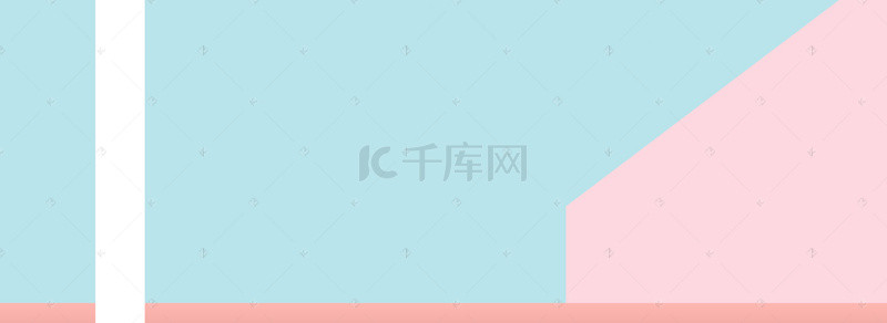 精美女士手表促销文艺蓝色banner