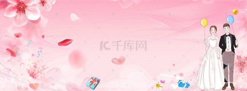 唯美七夕背景图片_温馨情侣banner