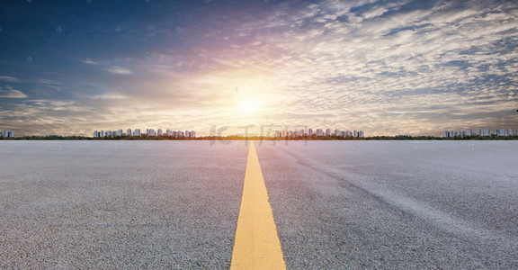 公路背景图片_创意合成大气路面背景