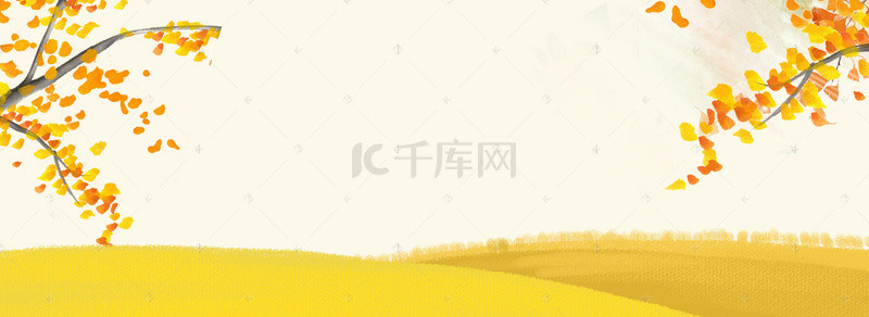 金色小麦背景图片_秋天金色海报背景素材
