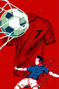 足球比赛图背景图片_足球比赛宣传海报配图