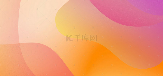 黄色渐变扁平背景图片_简约大气几何黄色渐变背景banner