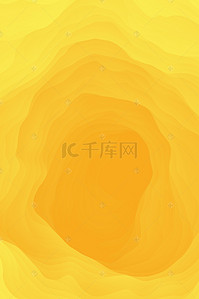 易拉宝海报展架背景图片_伪抽象纹理大气黄色渐变海报