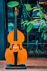 大提琴文艺复古乐器音乐摄影图配图