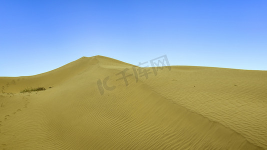 沙漠景观上午沙丘夏季素材摄影图配图