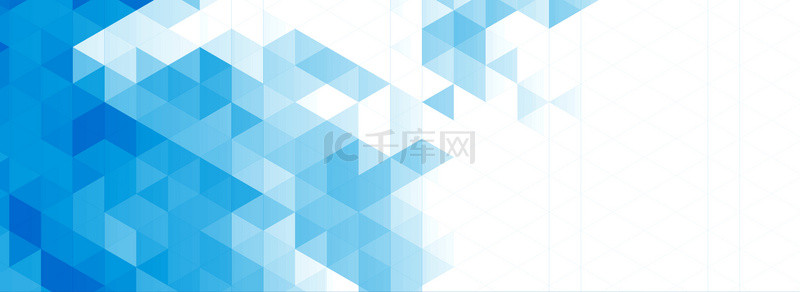 千库图科技背景图片_矢量蓝色简约几何科技背景