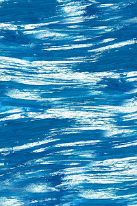 蓝色横条纹水彩质感纹理背景