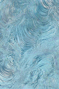 波纹背景图片_蓝色冰纹水纹质感