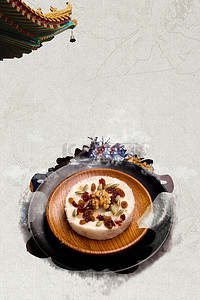 中式背景图片_传统糕点甜品美食背景图片