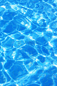 夏季背景图片_夏天蓝色水纹底纹高清背景